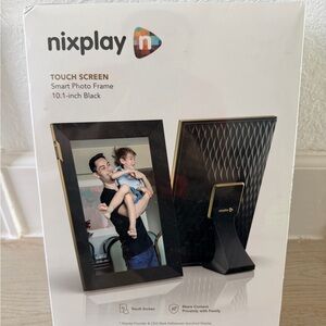 NWT Nixplay 10.1-Inch Black Smart Photo Frame
